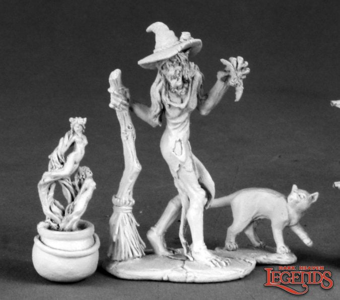 RPR 03549: Witch Cauldron And Cat - Dark Heaven