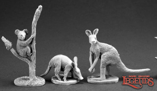 RPR 03589: Animal Companions 3: Aardvark, Kangaroo, Koala - Dark Heaven