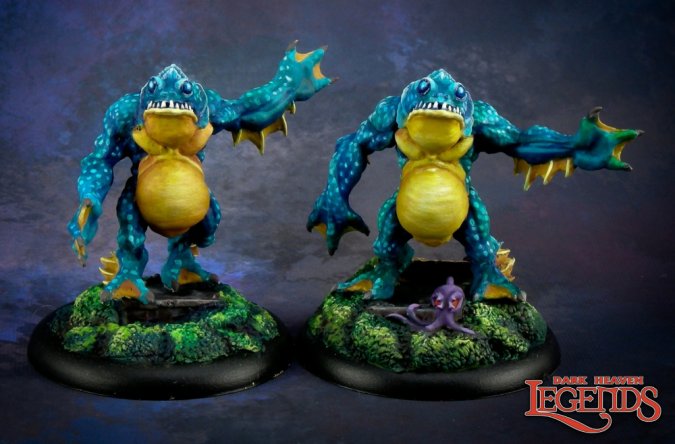 RPR 03707: Deep Ones - Dark Heaven - 2 Figures