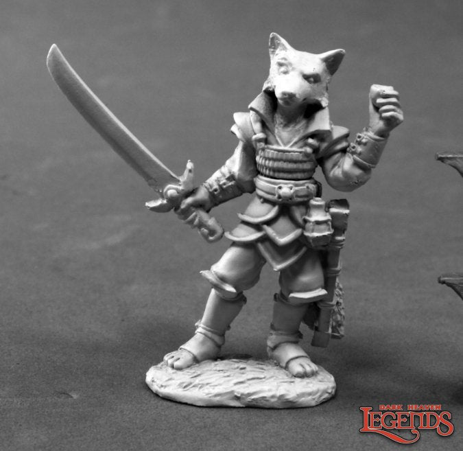 RPR 03801: Kogo, Male Kitsune - Dark Heaven Legends