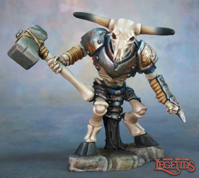RPR 03820: Skeletal Minotaur - Dark Heaven