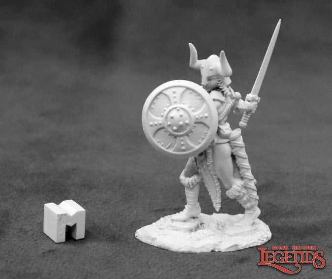 RPR 03931: Alena Frostblade, Female Barbarian - Dark Heaven