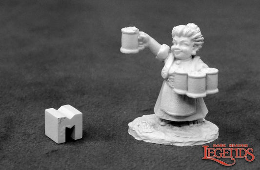RPR 03932: Poppy Cloverlocks, Halfling Barmaid - Dark Heaven
