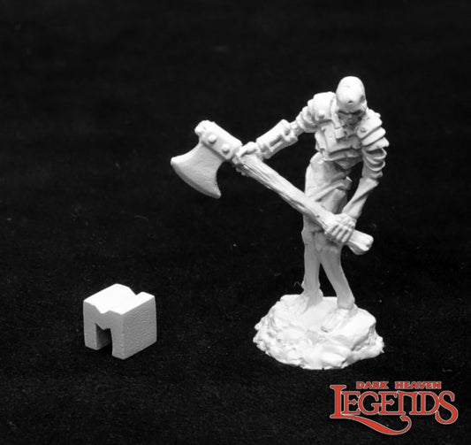 RPR 03943: Bog Skeleton with Great Axe - Dark Heaven