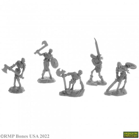RPR 07032: Bog Skeletons - Dungeon Dwellers - 5 Figures