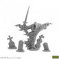 RPR 07034: Grave Wraith and Tombstones - Dungeon Dwellers - 3 Figures