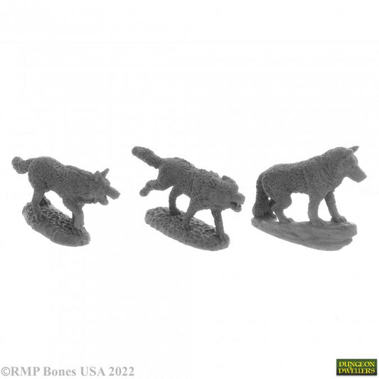 RPR 07038: Wolf Pack - Dungeon Dwellers - 3 Figures