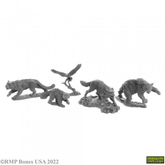 RPR 07040: Animal Companions - Dungeon Dwellers - 5 Figures