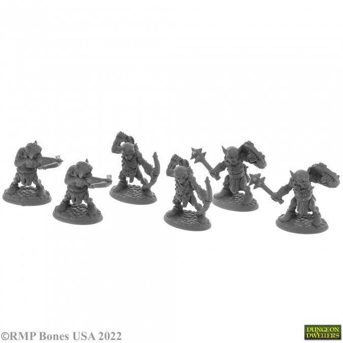 RPR 07042: Goblin Pillagers - Dungeon Dwellers - 6 Figures