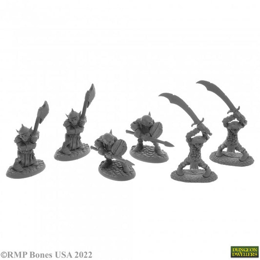 RPR 07044: Goblin Warriors - Dungeon Dwellers - 6 Figures