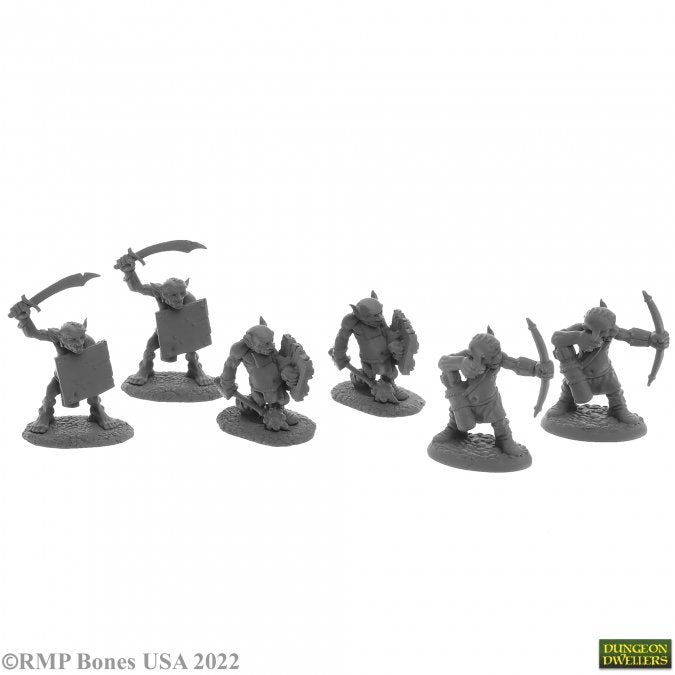 RPR 07045: Goblin Skirmishers - Dungeon Dwellers - 6 Figures