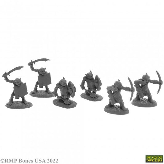 RPR 07045: Goblin Skirmishers - Dungeon Dwellers - 6 Figures