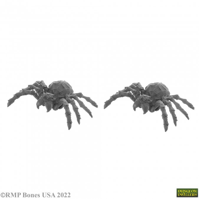 RPR 07051: Giant Spider - Dungeon Dwellers - 2 Figures