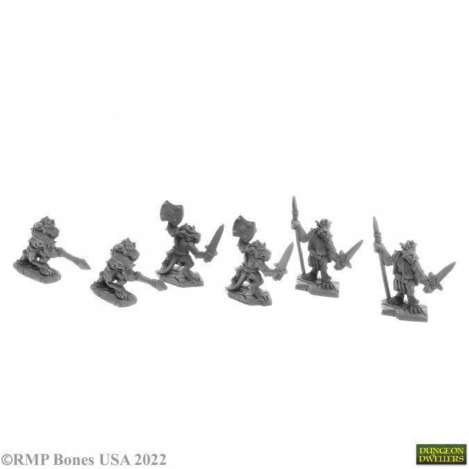 RPR 07057: Bloodscale Kobolds - Dungeon Dwellers - 6 Figures