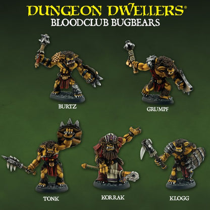 RPR 07203: Bloodclub Bugbears (5) Box Set - Dungeon Dweller