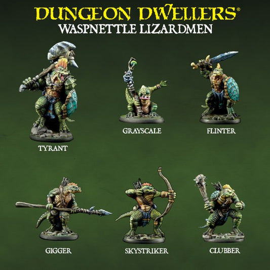 RPR 07204: Waspnettle Lizardmen Box Set - Dungeon Dweller