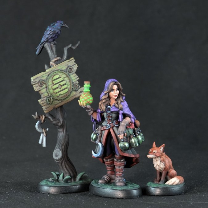 RPR 07221: Elowyn the Nettlewitch - Dungeon Dwellers