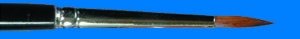 RPR 08603: Standard Sable Brush - 0 round