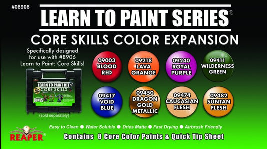 RPR 08908: Learn to Paint Kit: Core Skills Color Expansion