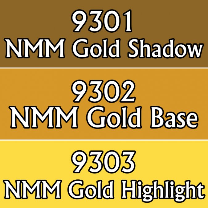 RPR 09801: NMM Gold Colors Triad (09301-09303) - MSP