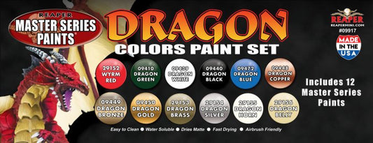 RPR 09917: Dragon Colors Paint Set - MSP