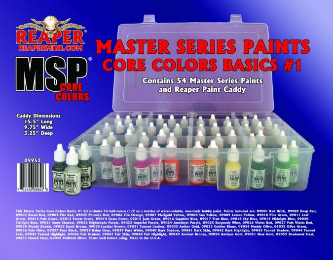 RPR 09952: Master Series Paints Core Colors Basics #1 - MSP