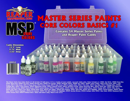 RPR 09952: Master Series Paints Core Colors Basics #1 - MSP