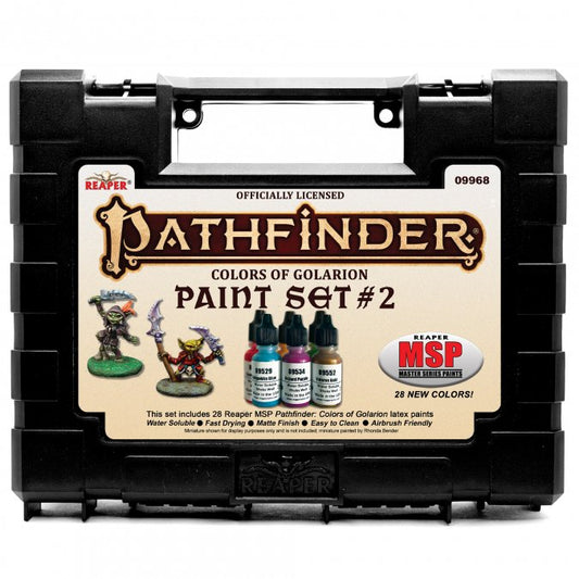 RPR 09968: Master Series Paints: Pathfinder Colors of Golarion - Paint Set #2 - MSP