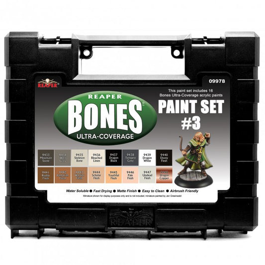 RPR 09978: MSP Bones Ultra-Coverage Paints: Set #3 - MSP