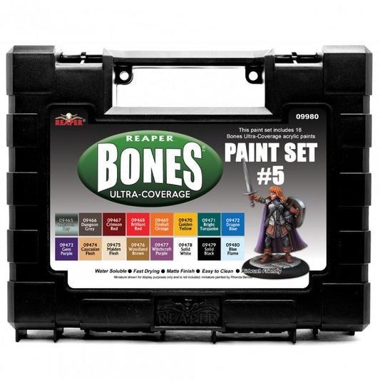 RPR 09980: MSP Bones Ultra-Coverage Paints: Set #5 - MSP
