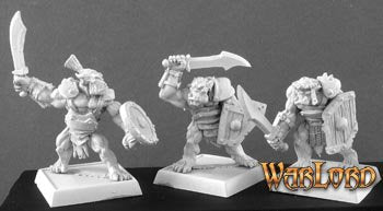 RPR 14192: Lesser Orc Warriors (3 Figures) Reven Grunt - Warlord
