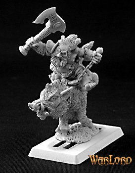 RPR 14451: Durthen, Dwarven Berserker on Boar - Warlord