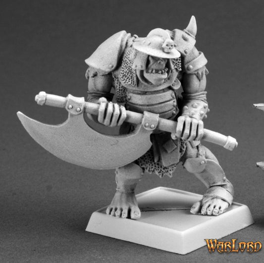 RPR 14636: Gologh the Vicious, Black Orc Captain - Warlord