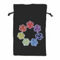 Black Oak: Dice Bag - Rainbow d20