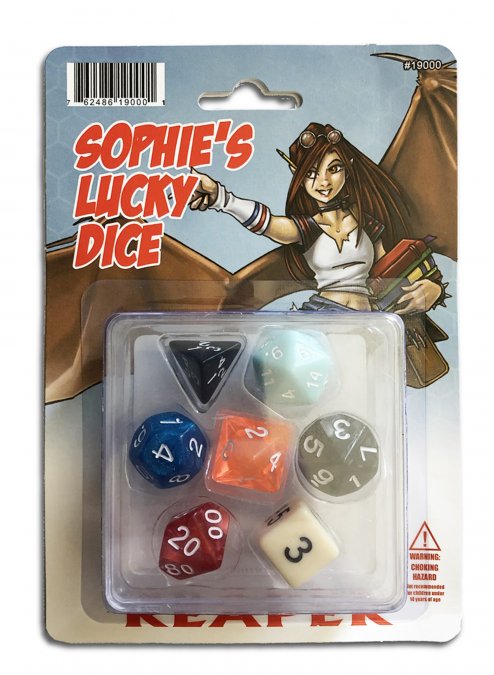 RPR 19000: Pizza Dungeon Dice: Sophie's Lucky Dice Set