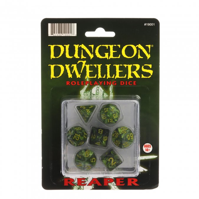 RPR 19001: Pizza Dungeon Dice: Dungeon Dwellers Dice Set