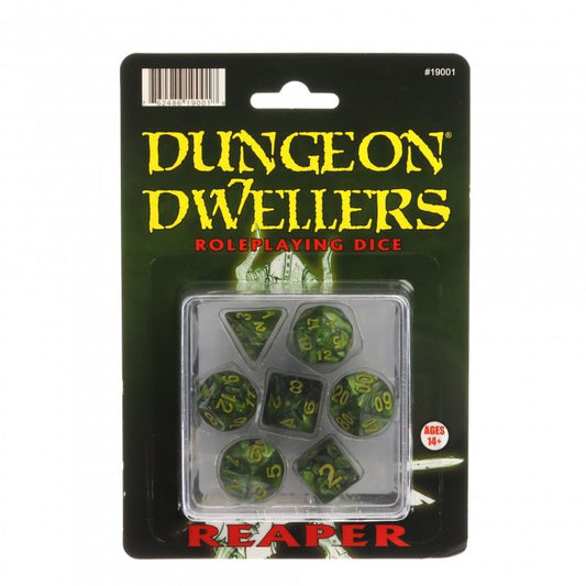 RPR 19001: Pizza Dungeon Dice: Dungeon Dwellers Dice Set