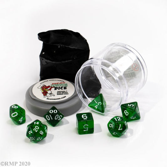 RPR 19016: Lucky Dice - Clear Green