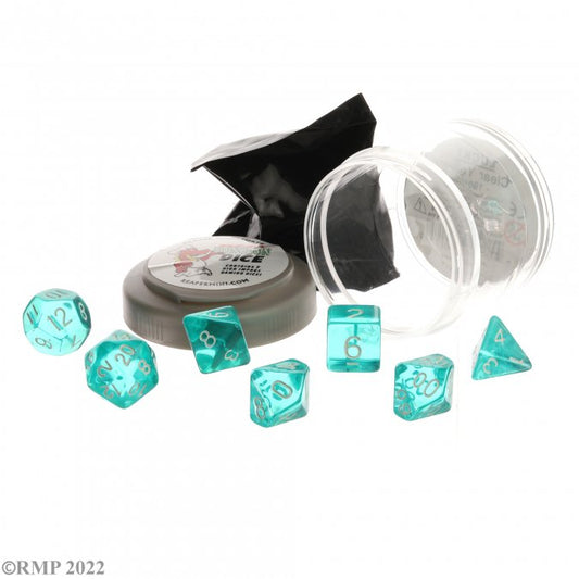 RPR 19020: Lucky Dice - Clear Teal