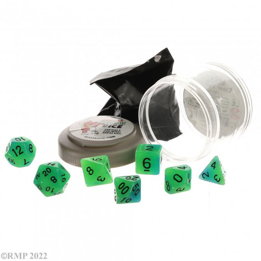 RPR 19035: Glow Dice - Green And Blue