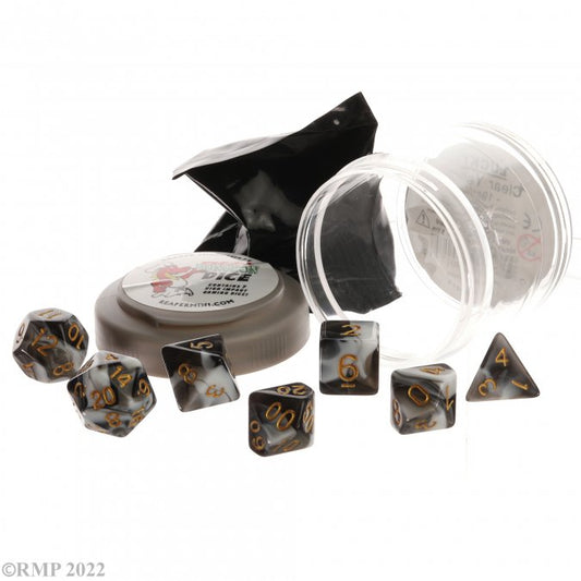 RPR 19051: Dual Dice - White &amp; Black