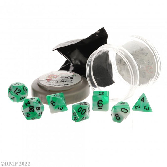 RPR 19062: Dual Dice - Teal and White