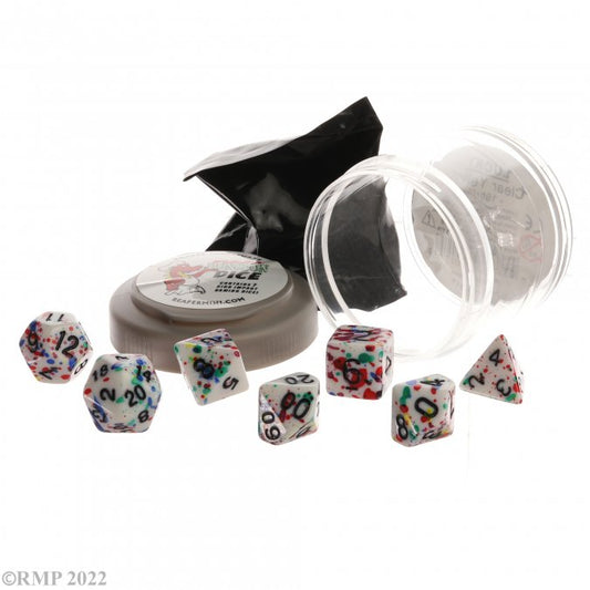 RPR 19072: Lucky  Dice - Rainbow Paint