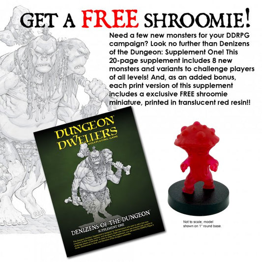 RPR 25014: DDRPG Denizens of the Dungeon: Supplement One - Book