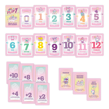 Flip 7: Hello Kitty and Friends - Board Games