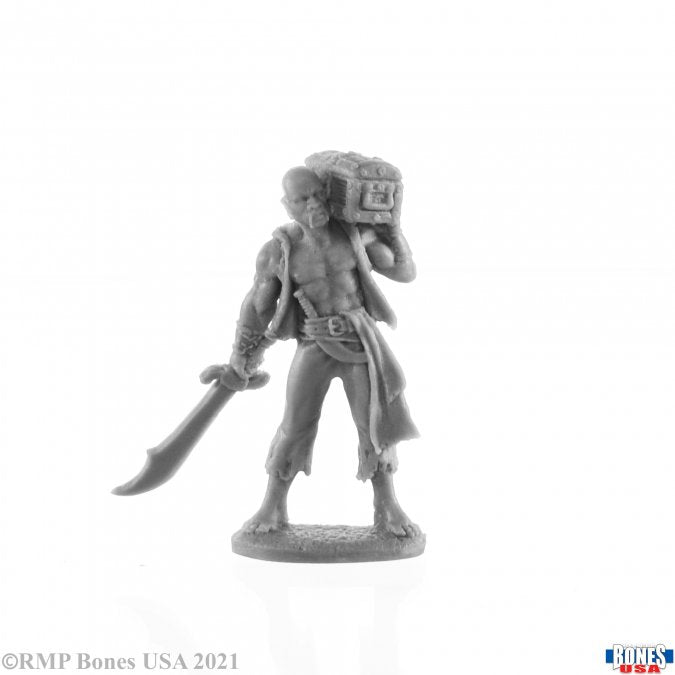 RPR 30026: Pirate with Treasure Chest - Reaper Legends