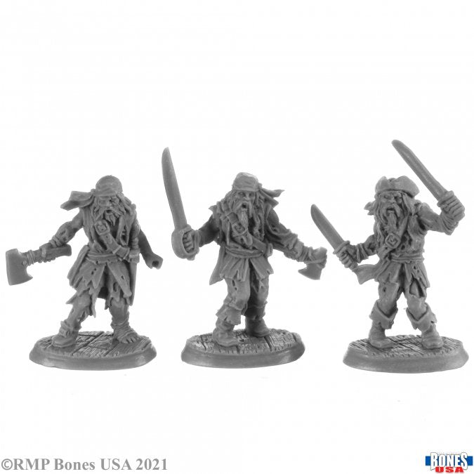 RPR 30040: Zombie Pirates (3 Figures) - Reaper Legends