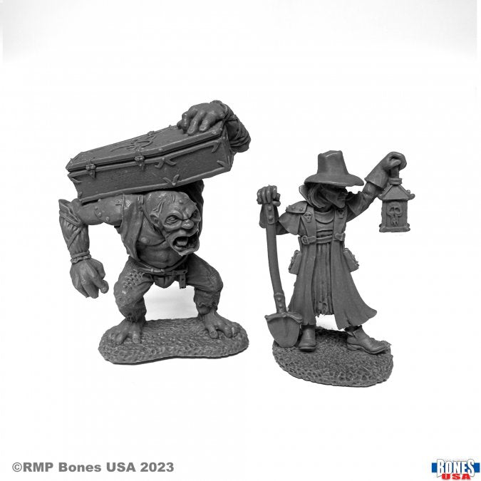 RPR 30113: Townsfolk, Gravedigger And Henchman - Reaper Legends