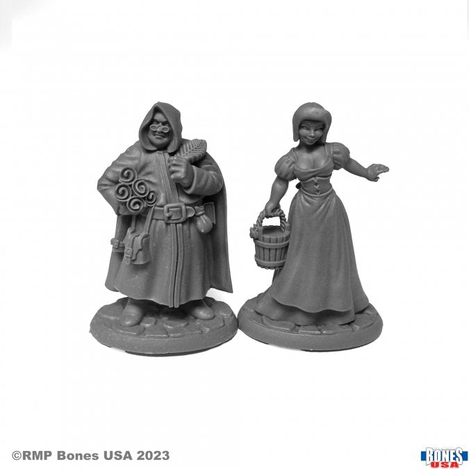RPR 30121: Townsfolk, Sage And Milk Maid - Reaper Legends