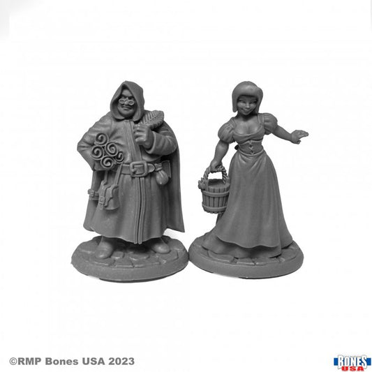 RPR 30121: Townsfolk, Sage And Milk Maid - Reaper Legends